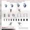 Service Caster 4 Inch 316SS Blue Poly Swivel 1-1/8 Inch Expanding Stem Caster Lock Brake SCC SCC-SS316TTLEX20S414-PPUB-BLUE-118 - alternate 3